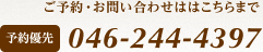 電話番号：046-244-4397